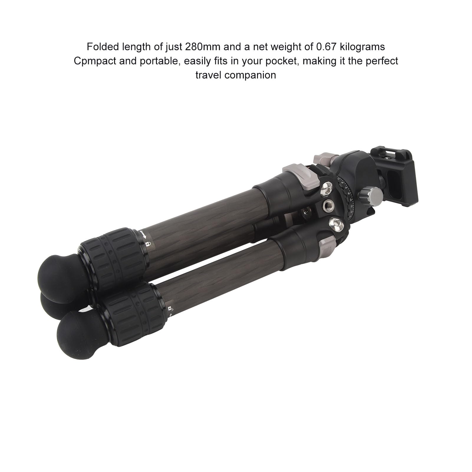 Extendable Mini Camera Tripod Stand - Portable Adjustable Selfie Stick with Handle Grip for DSLR Cameras, Webcams & Smartphones | Perfect for Vlogging, Live Streaming & Desktop Photography