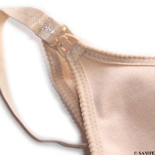 Wire-Free Maternity Bra - Soft Cotton Nursing Bra for Comfort & Support - Perfect for Pregnancy, Breastfeeding & Everyday Wear