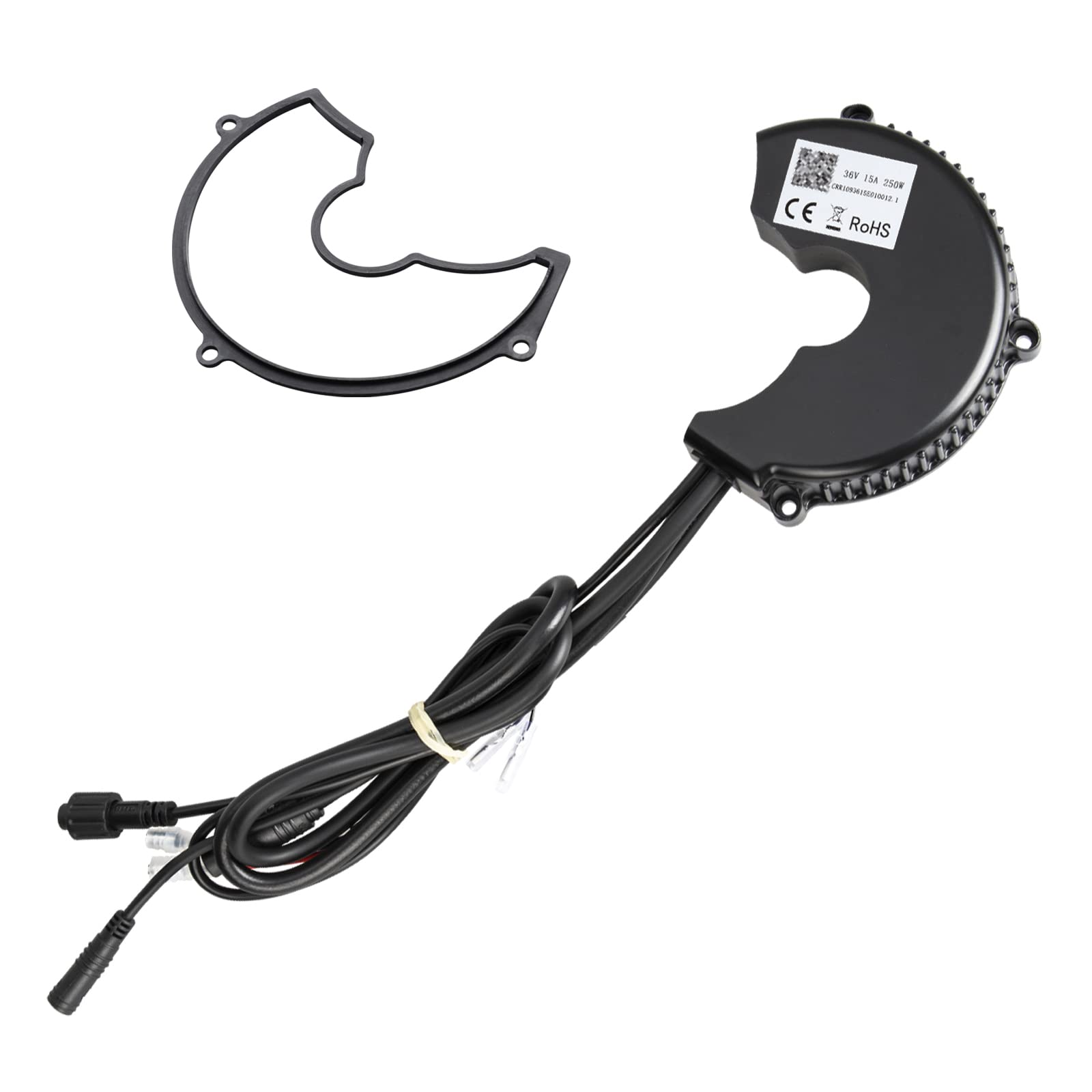 BAFANG 48V 1000W BBSHD Mid Drive Motor Controller with Front Light Connector & Gear Shift Sensor - Perfect for E-Bike Conversion & Mountain Biking