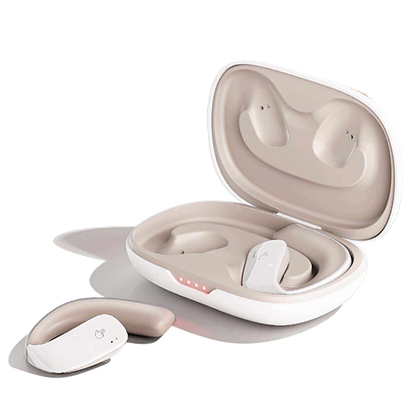 Open Ear Bluetooth Headphones Wireless - Bone Conduction Headset with Earhooks, Sweatproof for Running, Cycling & Gym Workouts - Comfortable Over-Ear Wireless Earbuds for Sports & Outdoor Activities