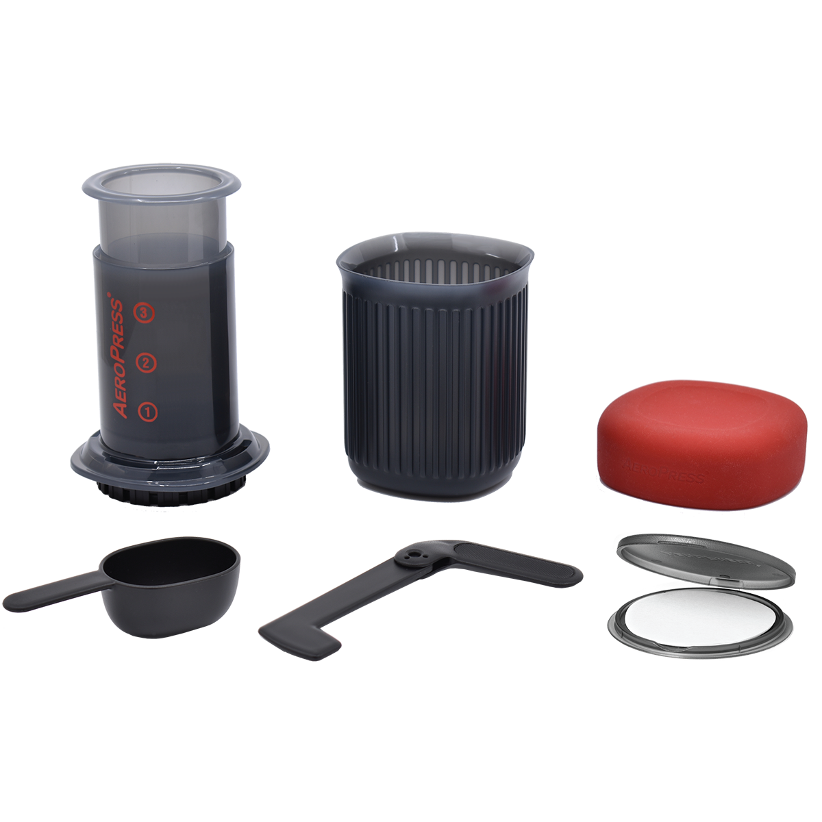 AeroPress Go Portable Travel Coffee Maker - Compact & Lightweight Espresso Machine for Camping, Hiking & On-the-Go Brewing