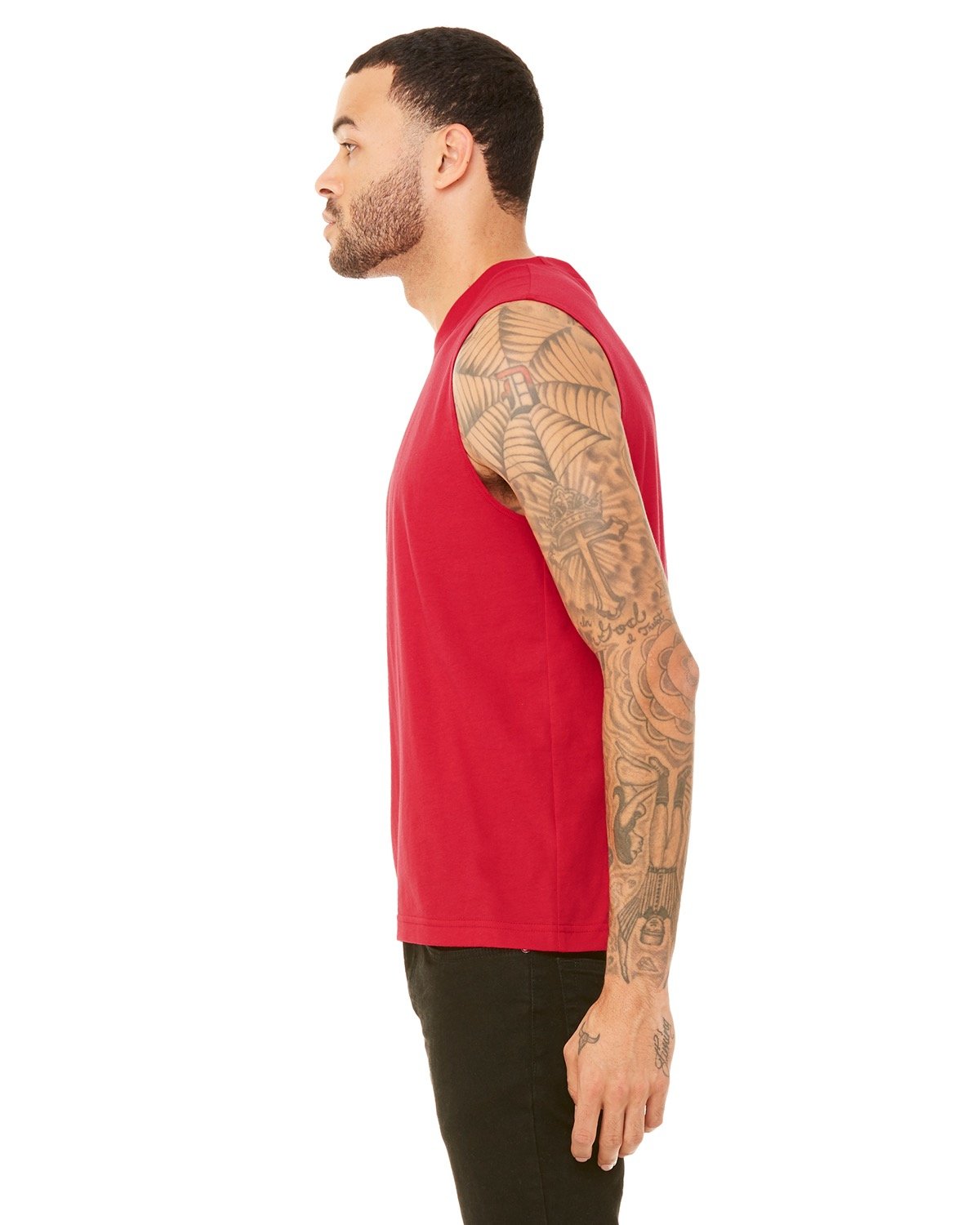 Bella + Canvas 3483 Unisex Jersey Muscle Tank - Soft Cotton Sleeveless Shirt for Men & Women - Perfect for Gym, Workout, Beach & Summer Fashion