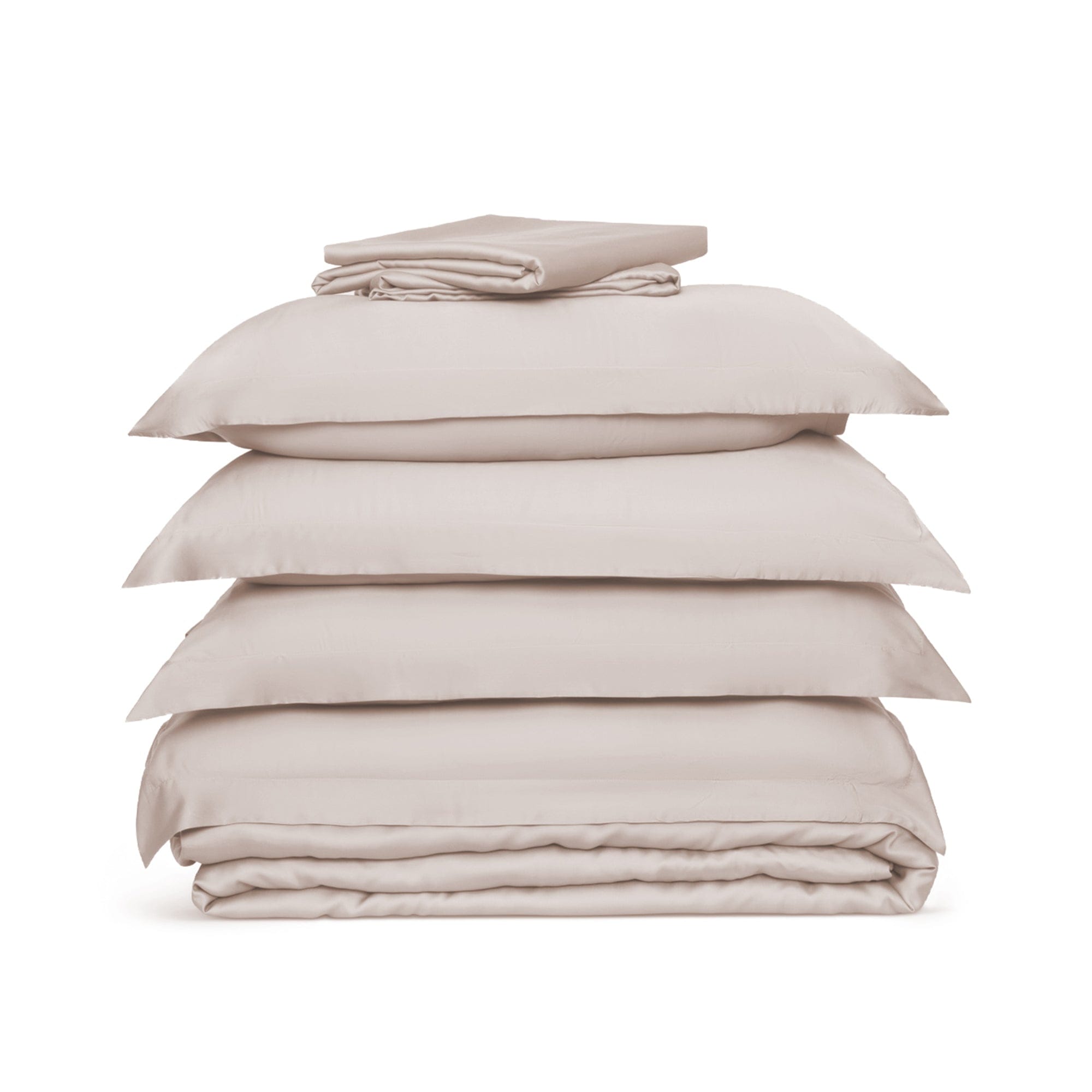 Organic Eucalyptus Silk Bedding Set with Duvet Cover & Pillowcases | Breathable Luxury Bed Sheets | Multiple Colors | Perfect for Master Bedroom, Guest Room & Spa Retreat