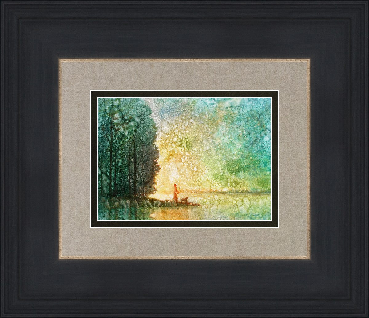 Beside Quiet Waters - Premium Home Decor for Relaxing Spaces | Perfect for Living Rooms, Bedrooms & Meditation Areas