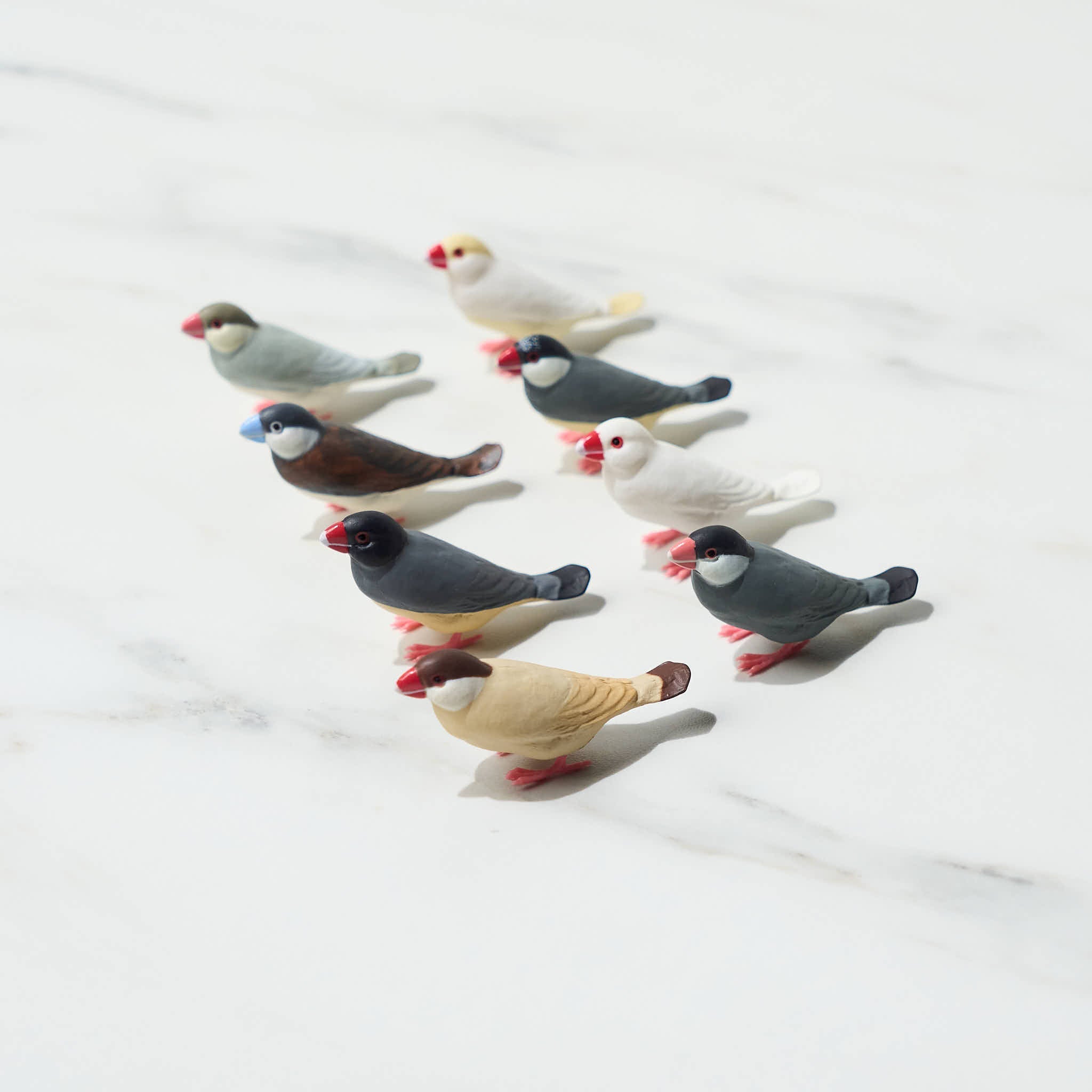 Java Sparrow Vol. 5 Gacha Capsule Toy - Collectible Japanese Cute Bird Figure for Anime Fans & Kawaii Lovers - Perfect for Display, Gifts, and Anime Collections