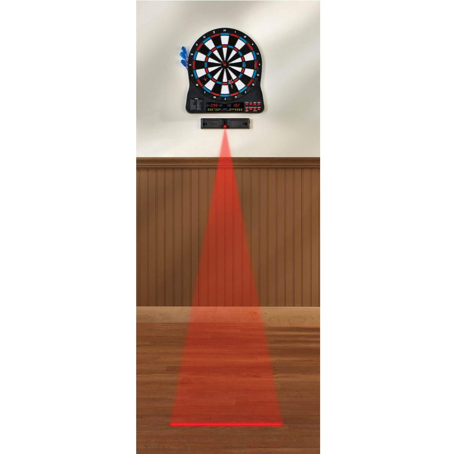 Viper Laser Throw Line Markers - Battery Powered Precision Dart Oche Lights for Steel Tip & Soft Tip Darts - Perfect for Home Bars, Game Rooms & Professional Tournaments