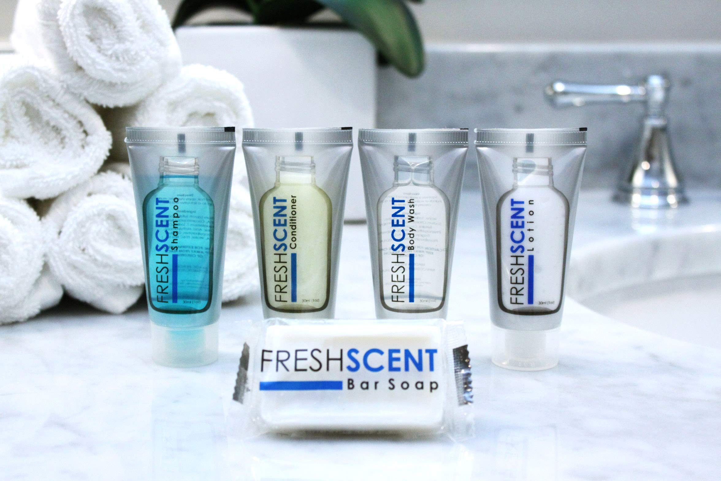 Freshscent Lotion 1oz (288 Pack) - Travel Size Bulk Toiletries for Hotels & Hospitality Industry | Perfect for Guest Amenities, Spa Treatments & Travel Essentials