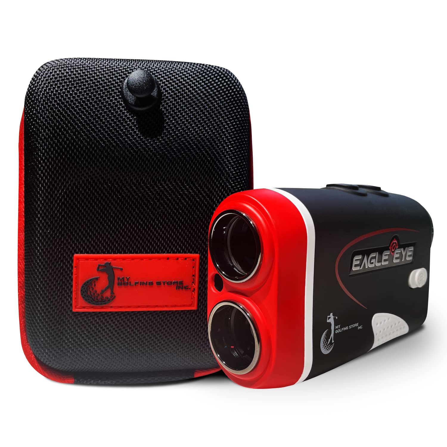 Eagle Eye Elite Golf Rangefinder with Slope - Precision Laser Distance Measurer for Golf | Magnetic Mount | Includes Batteries & Accessories | Perfect for Course Play & Tournament Practice