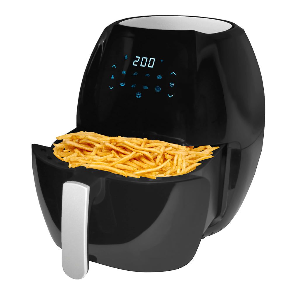 8L Digital Air Fryer Oven - Large Capacity, Healthy Oil-Free Cooking for Family Meals, Snacks & More - Perfect for Roasting, Baking, Grilling & Reheating