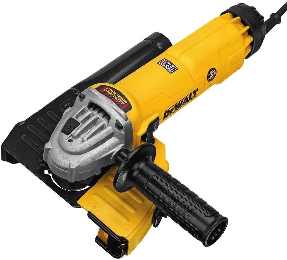 DEWALT DWE46103 6-Inch Angle Grinder for Tuckpointing and Cutting - Perfect for Masonry, Concrete, and Tile Work