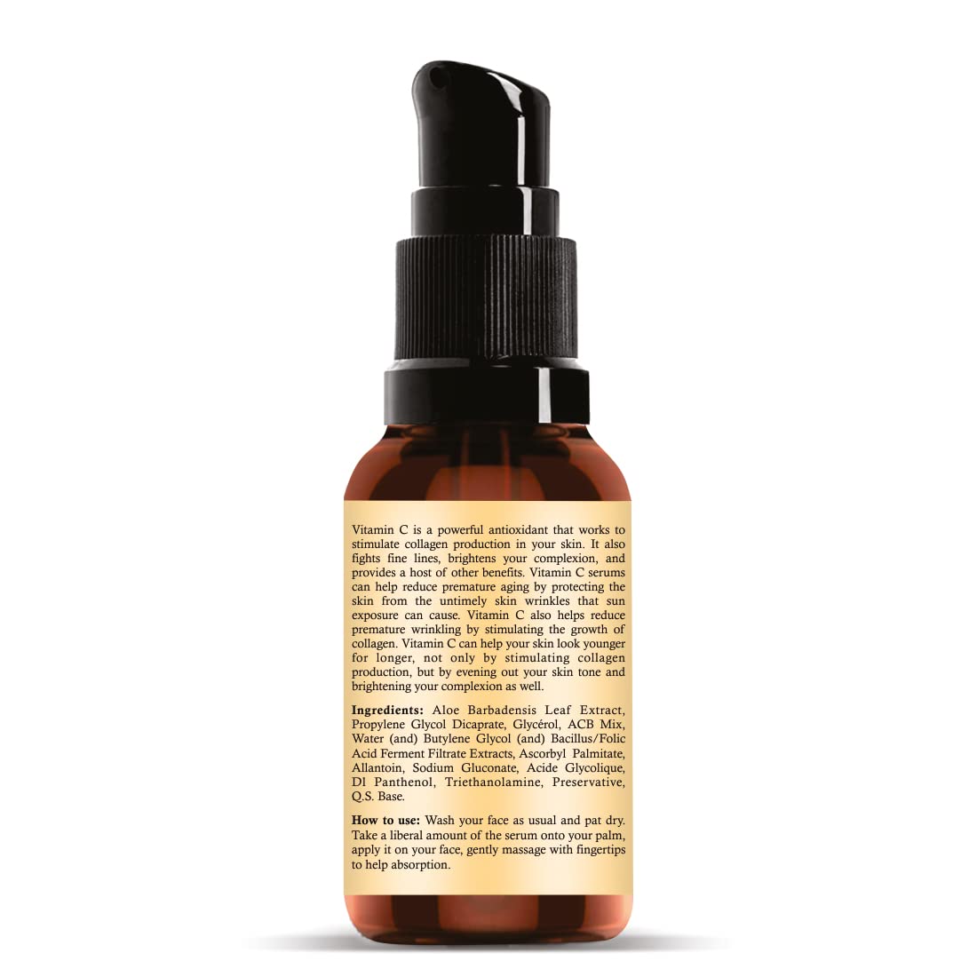 Nuerma Science 20% Vitamin C Serum with Hyaluronic Acid & Vitamin E - Dark Spot Corrector, Anti-Aging Face Serum for Brighter Skin, Reduces Pigmentation & Wrinkles (30ml) - Perfect for Morning Skincare Routine & Night Treatment
