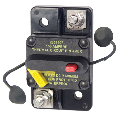 Blue Sea Systems 285 Series 15A Circuit Breaker - Surface Mount Marine Grade for Boats, RVs & Off-Grid Power Systems