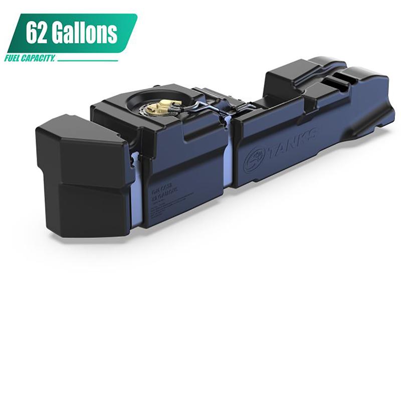 2004-2010 GM Duramax 6.6L Short Bed Crew Cab 62 Gallon Replacement Fuel Tank - Heavy Duty Diesel Upgrade for Towing & Long Distance Hauling
