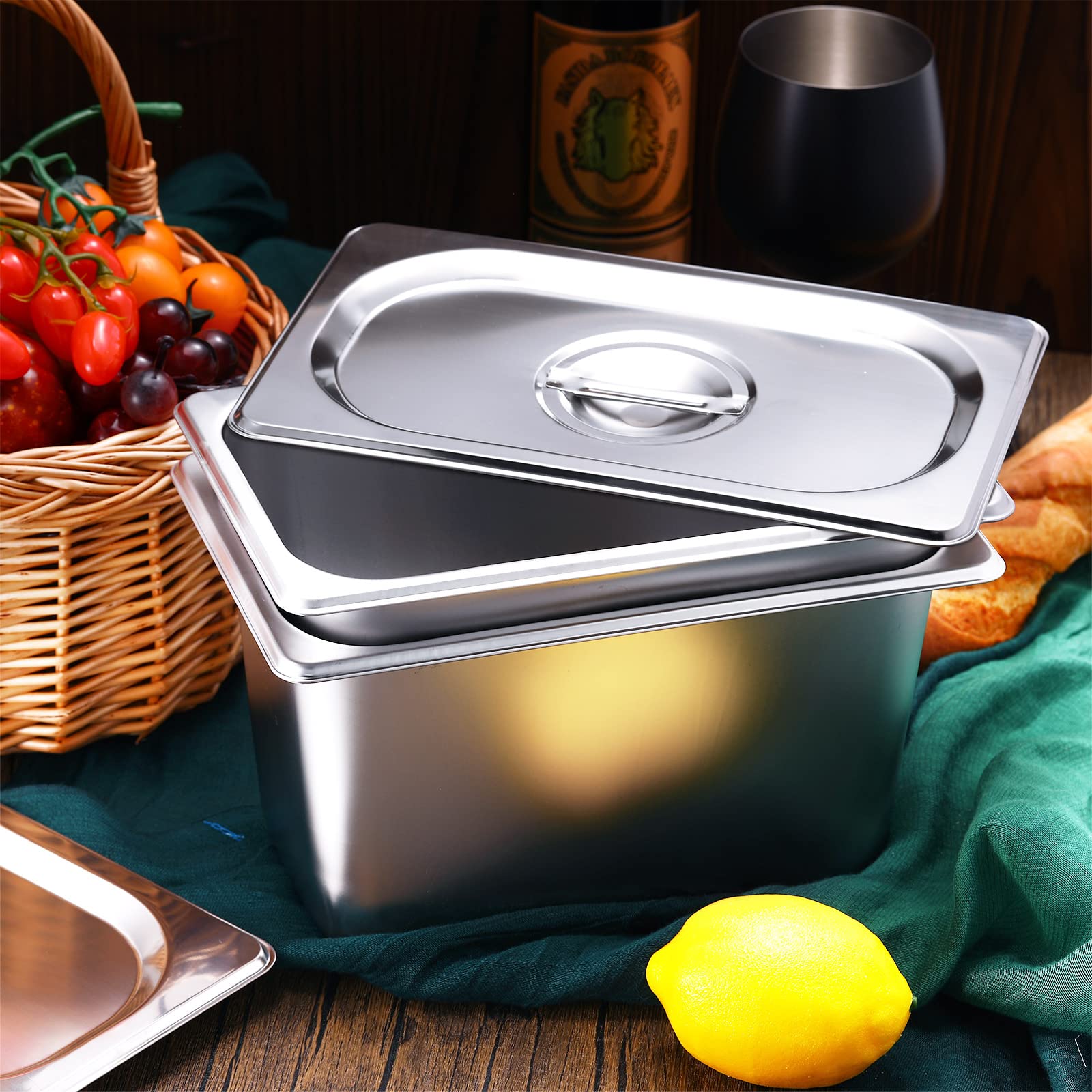 8-Pack Stainless Steel 6