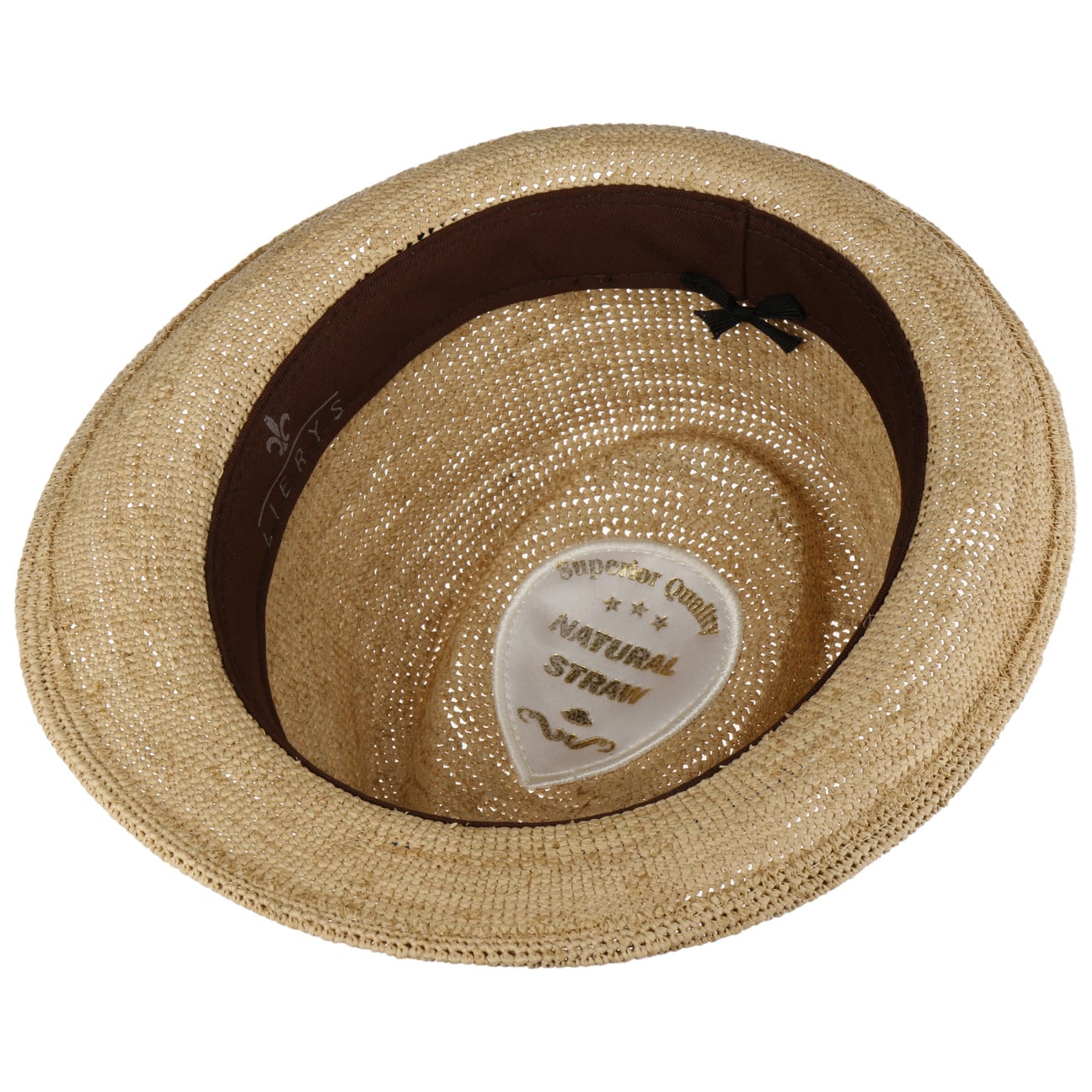 Stylish Lierys Crochet Trilby Raffia Hat for Women - Summer Beach Hat, Boho Fashion Accessory for Outdoor, Travel & Vacation