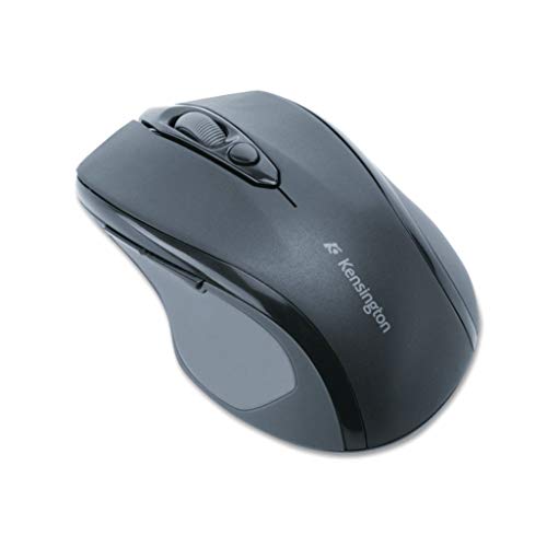 Kensington Pro Fit Wireless Mid-Size Mouse - 2 Pack Ergonomic Computer Mouse with 1.5 Inch Height for Comfort Grip - Perfect for Office Work, Gaming & Home Use