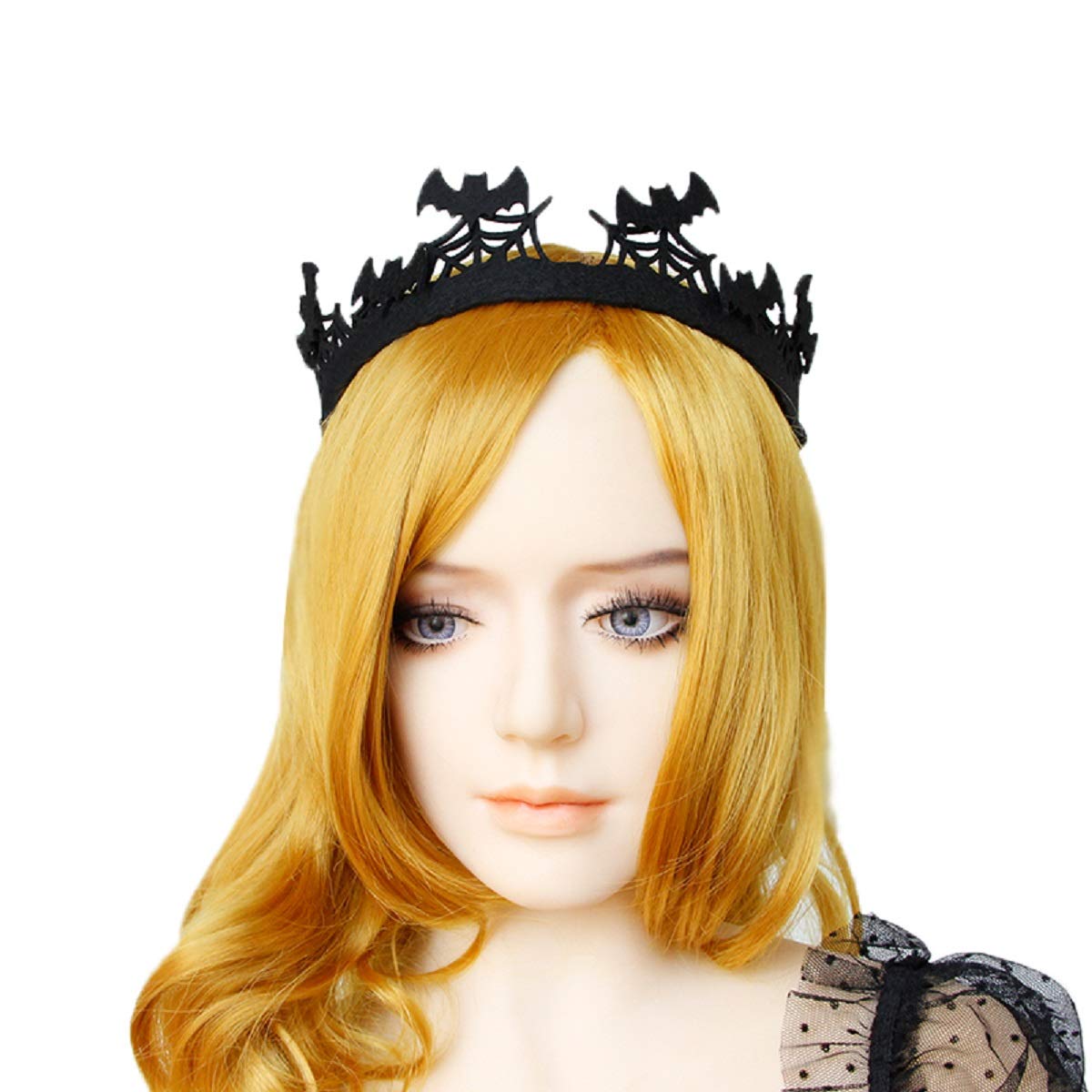 Halloween Bat Headbands for Women - Devil Vampire Headband for Costume Parties, Masquerade Balls & Cosplay - Perfect for Halloween, Themed Events & Gothic Fashion Accessories