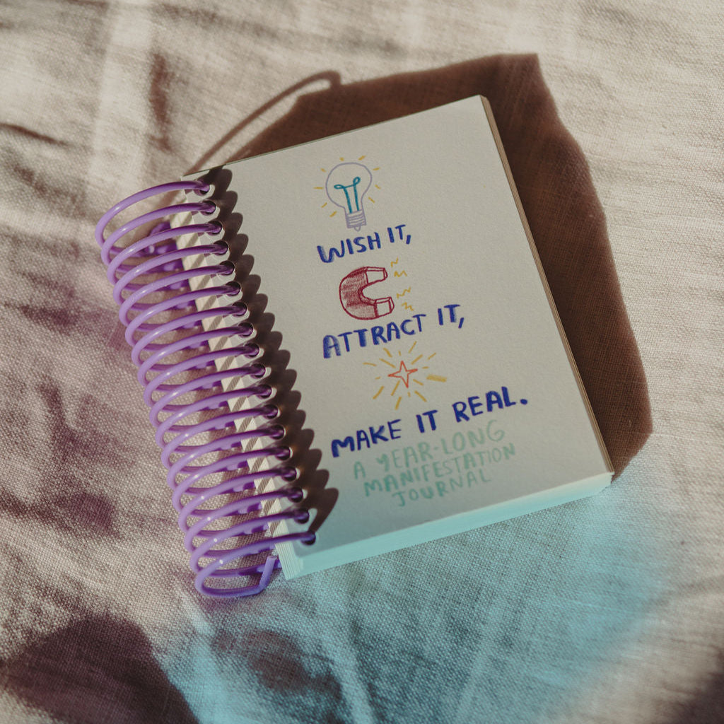 Manifestation Journal: Attract Your Desires & Make Dreams Come True | Law of Attraction Notebook for Daily Gratitude & Goal Setting | Perfect for Personal Growth & Spiritual Development