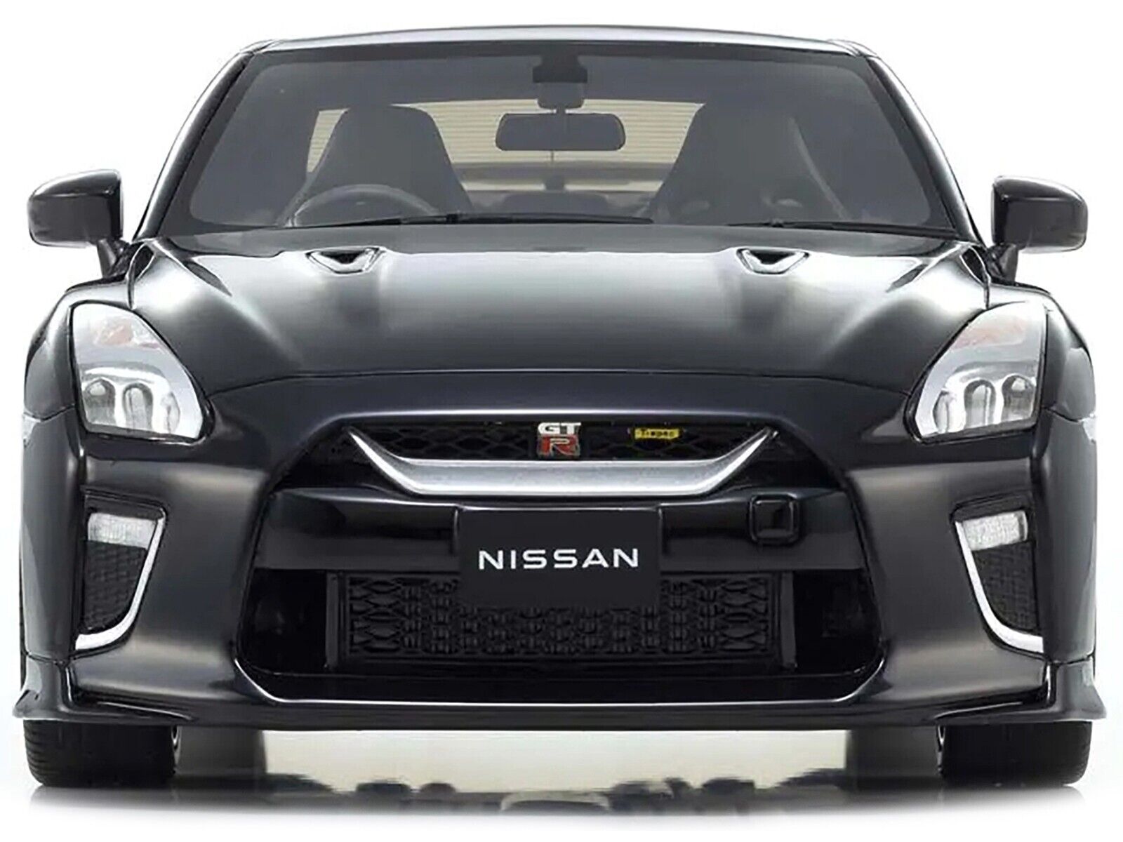 Kyosho 1:18 Scale Nissan GT-R Premium Edition T-Spec Diecast Model Car in Midnight Purple - Collectible Display & Racing Enthusiast Gift