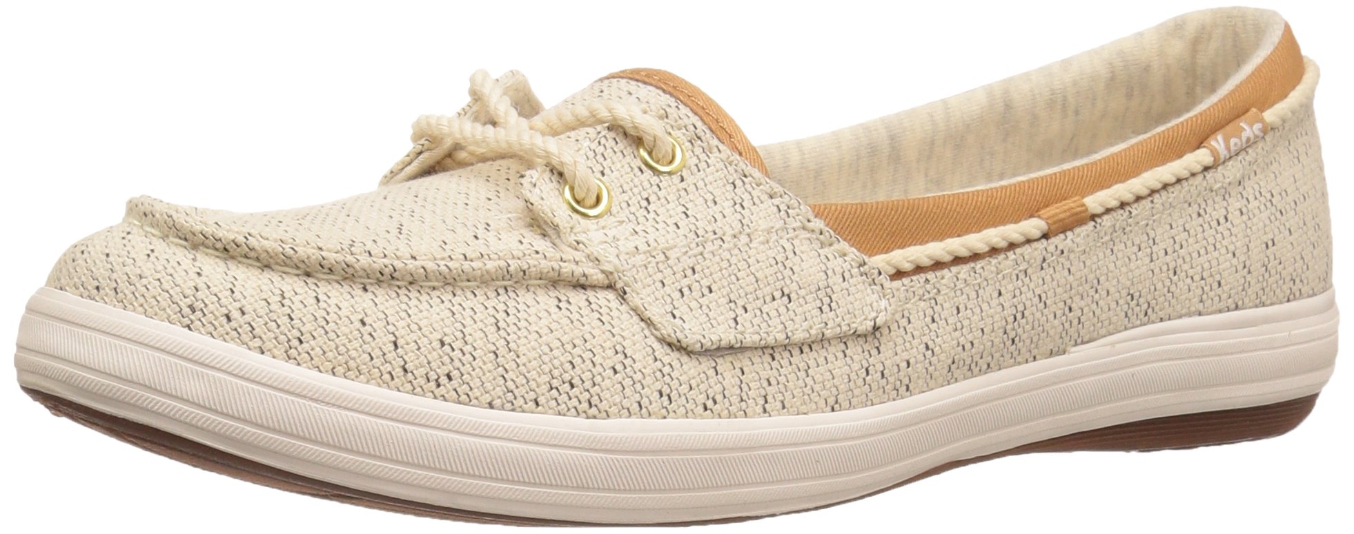 Keds Women's Glimmer Salt and Pepper Fashion Sneakers - Comfortable Casual Walking Shoes for Women, Perfect for Work, Travel & Everyday Wear