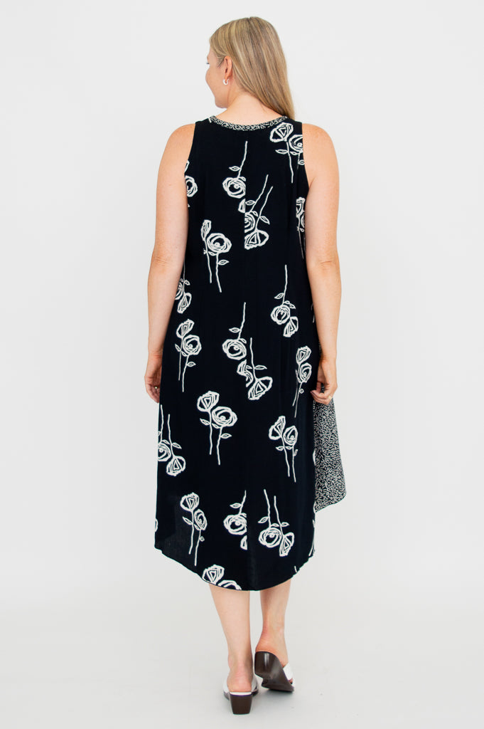 Ari Dress - Elegant Floral Print Women's Dress for Casual Wear, Parties & Special Occasions