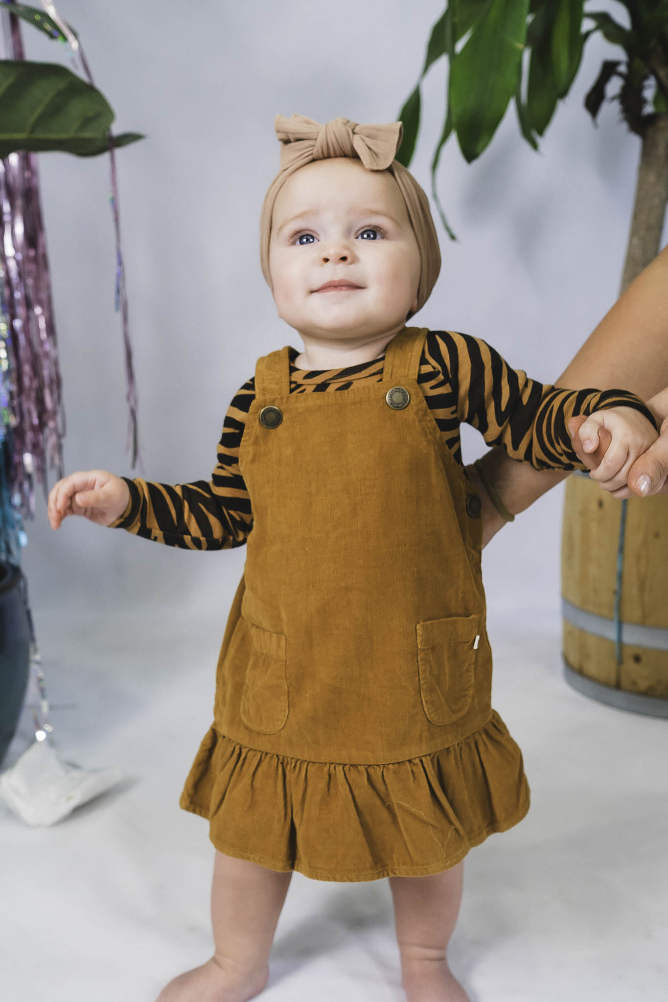 Celina Brown Sugar Baby Girl Dress - Cute & Comfortable Cotton Dress for Toddlers - Perfect for Birthday Parties, Family Photos & Special Occasions