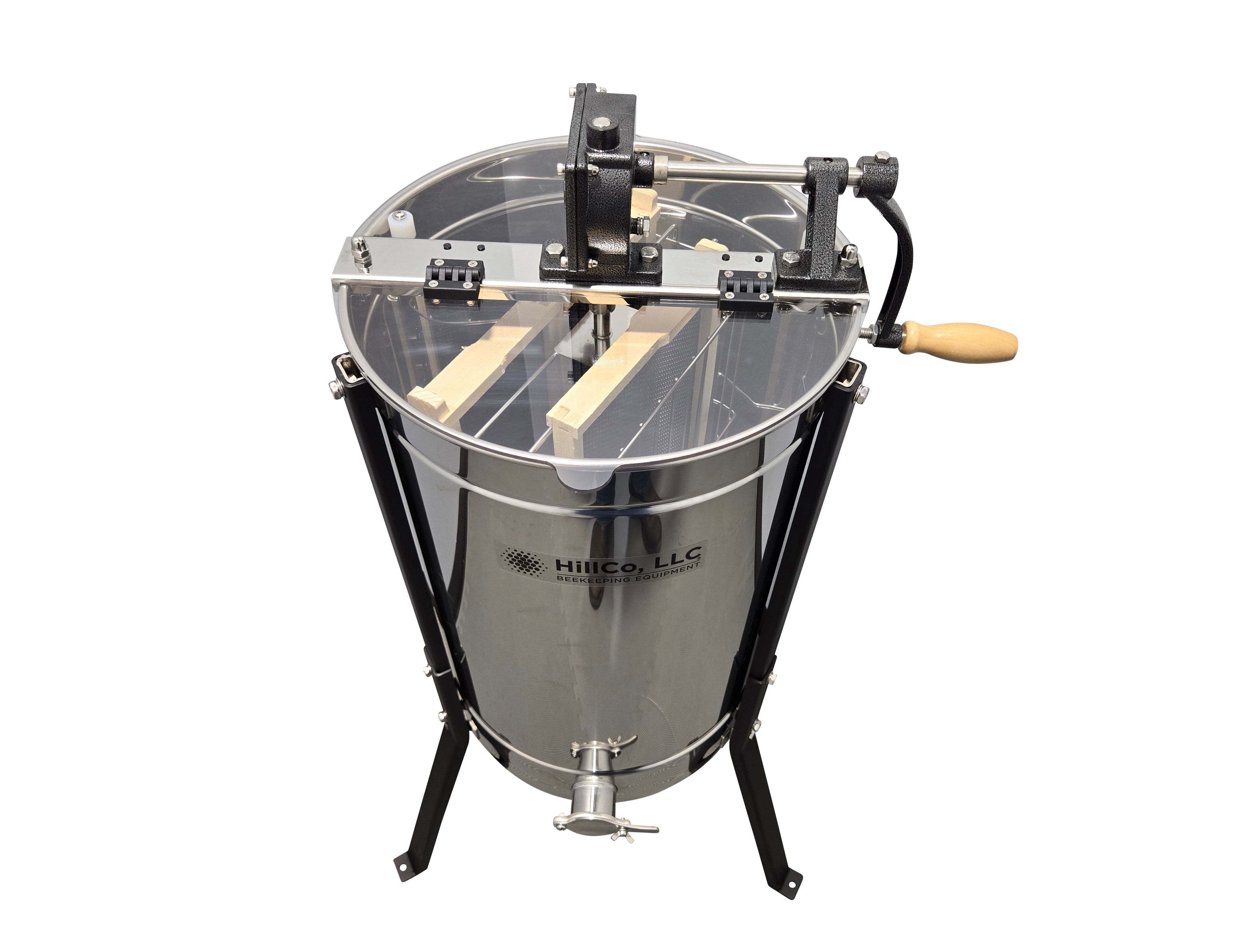 Premium E4 Stainless Steel Honey Extractor - Efficient Beekeeping Equipment for Harvesting Pure Honey | Perfect for Home Beekeepers & Small Apiaries