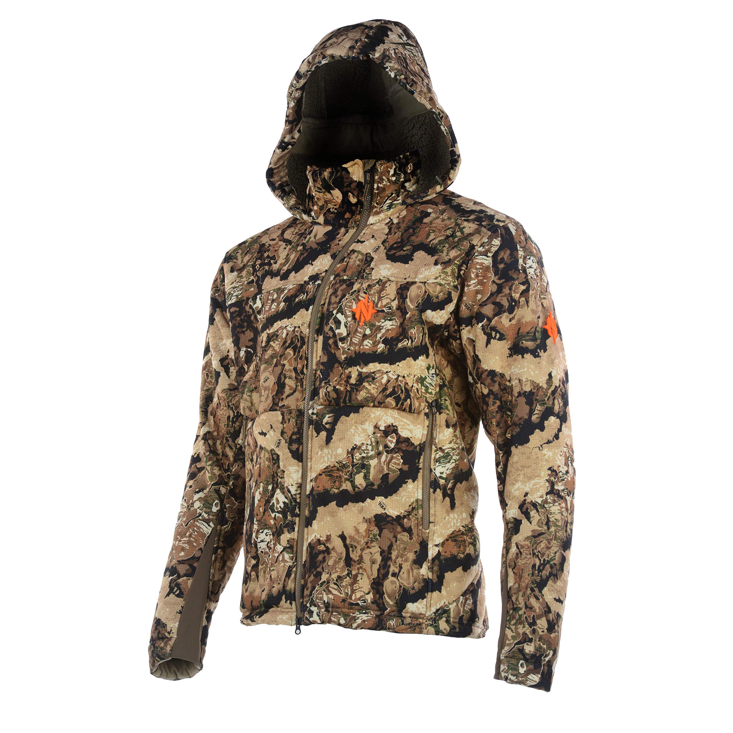 Nomad Men's Scrape Jacket - Windproof Water Resistant Insulated Winter Coat with Safety Strap Compatibility | Outdoor Work, Hiking & Cold Weather Protection