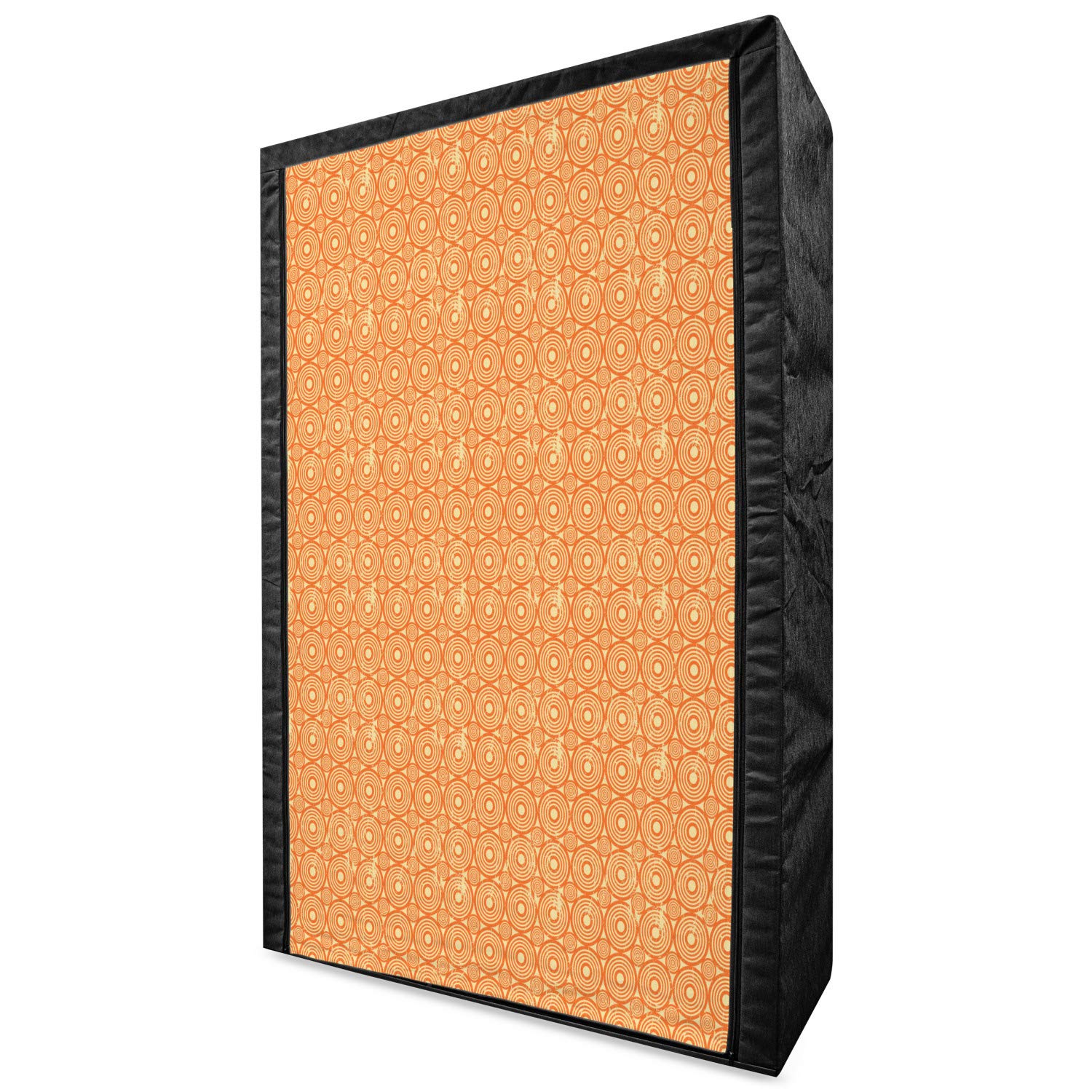 Ambesonne Art Nouveau Portable Fabric Wardrobe with Shelves - 42.5