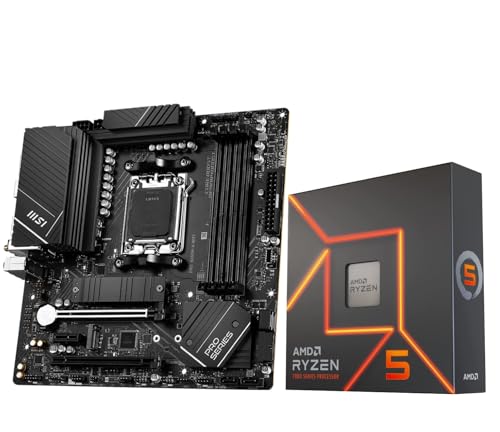 AMD Ryzen 5 7600X + MSI PRO B650M-A WiFi PRO