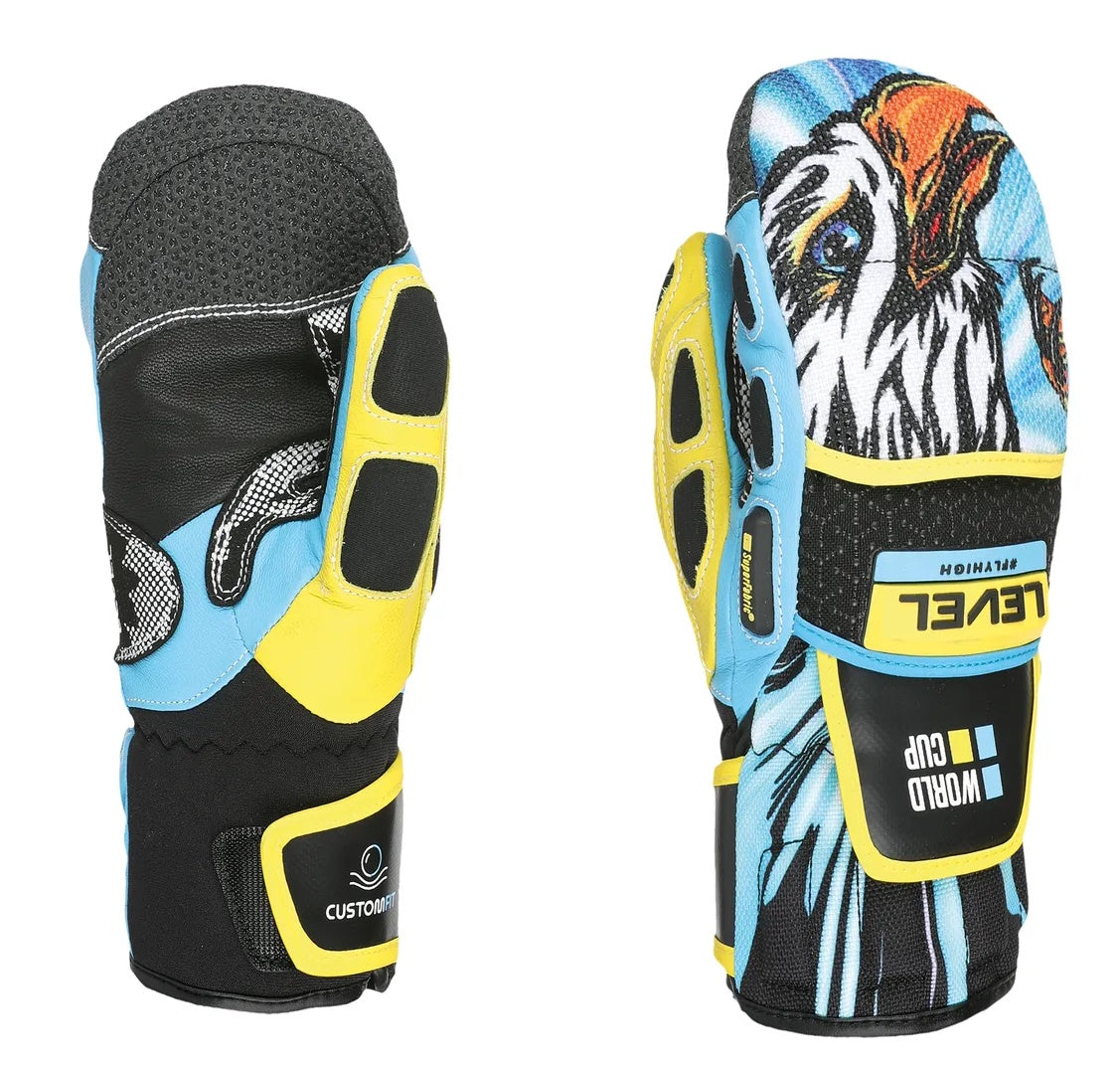 Level Junior Worldcup CF Mitt - Youth Baseball Catcher's Mitt for Training & Games - Perfect for Little League, Practice & Competitive Play