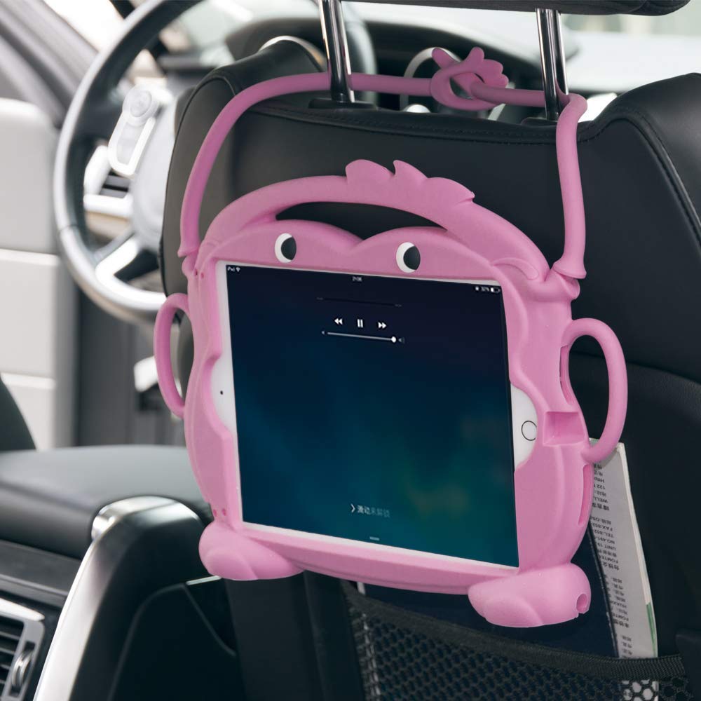 Shockproof Cartoon Monkey iPad Case - Compatible with iPad 7th Gen 10.2