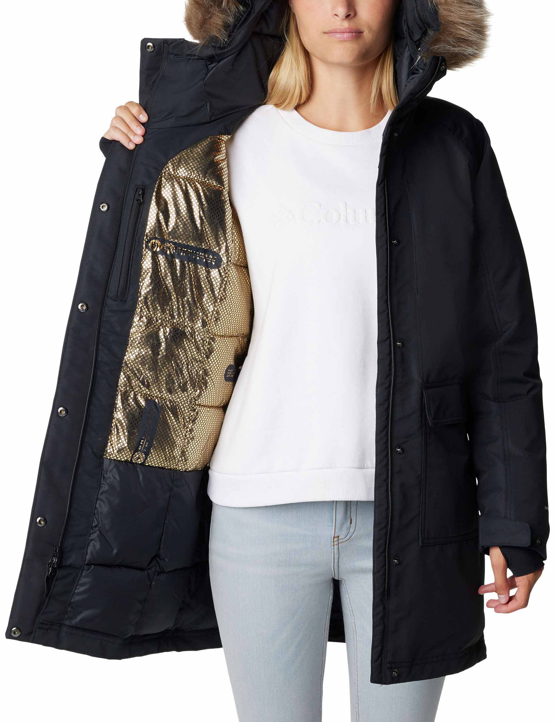 Little Si II Waterproof Parka Jacket for Men & Women - Lightweight Raincoat with Hood - Windproof Outdoor Hiking Coat (Black) - Perfect for Camping, Hiking & Everyday Rain Protection