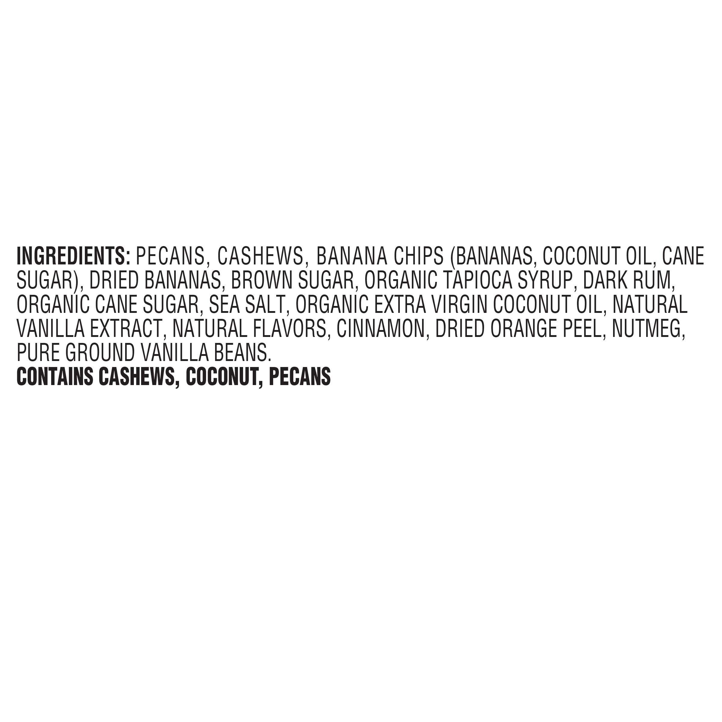 Sahale Snacks Glazed Mix with Banana Rum Pecans - 1.5oz (Pack of 9) 13.5oz Total - Healthy Trail Mix for Hiking, Office Snacks & Travel