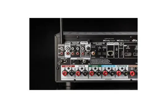 Denon AVR-X1800H 8K Ultra HD 7.2 Channel AV Receiver with HEOS Built-in | Dolby Atmos, DTS:X | Wireless Streaming | Perfect for Home Theater & Gaming Setup