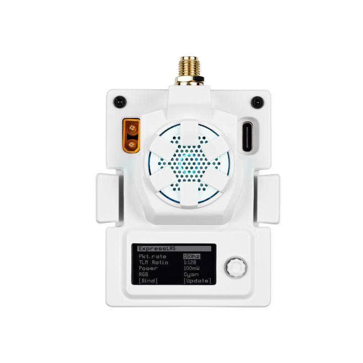 BetaFPV ELRS Micro 900MHz RC Transmitter Module for FPV Drones - Long Range Wireless Control (White) - Perfect for FPV Racing, Freestyle Flying and RC Hobbyists