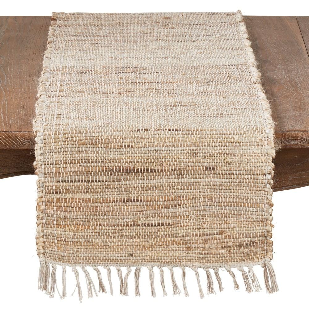 Eco-Friendly Jute Cotton Table Runner 14