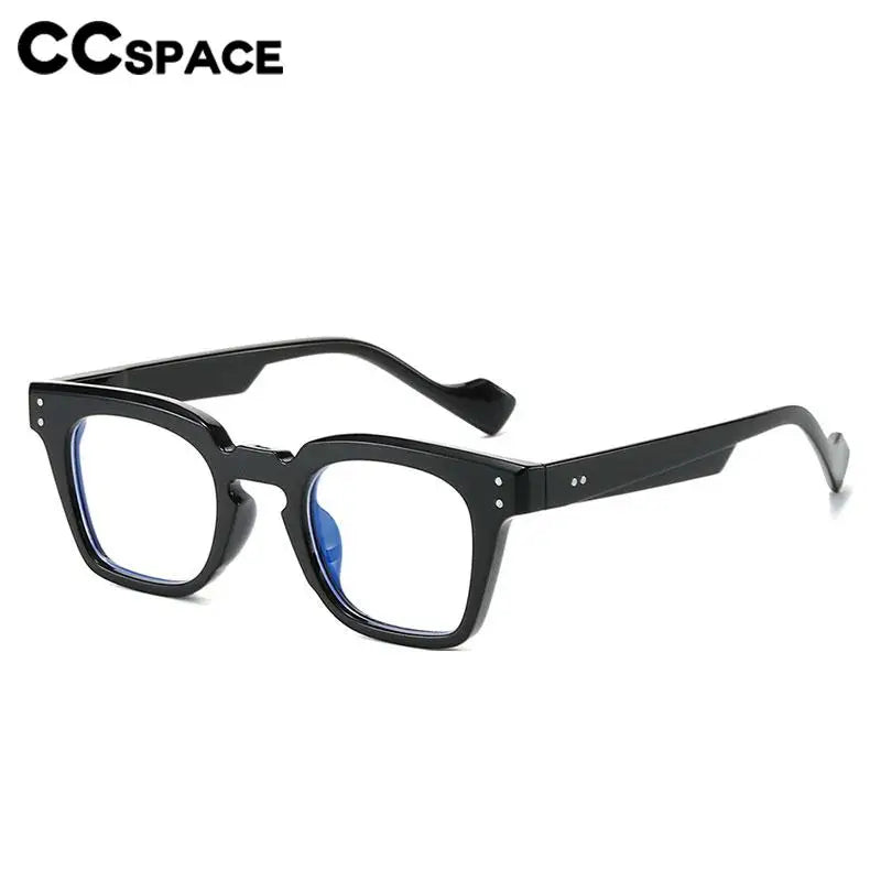 CCspace Women's Full Rim Square Polycarbonate Reading Glasses R57198 - Lightweight & Durable for Reading, Computer Work & Office Use