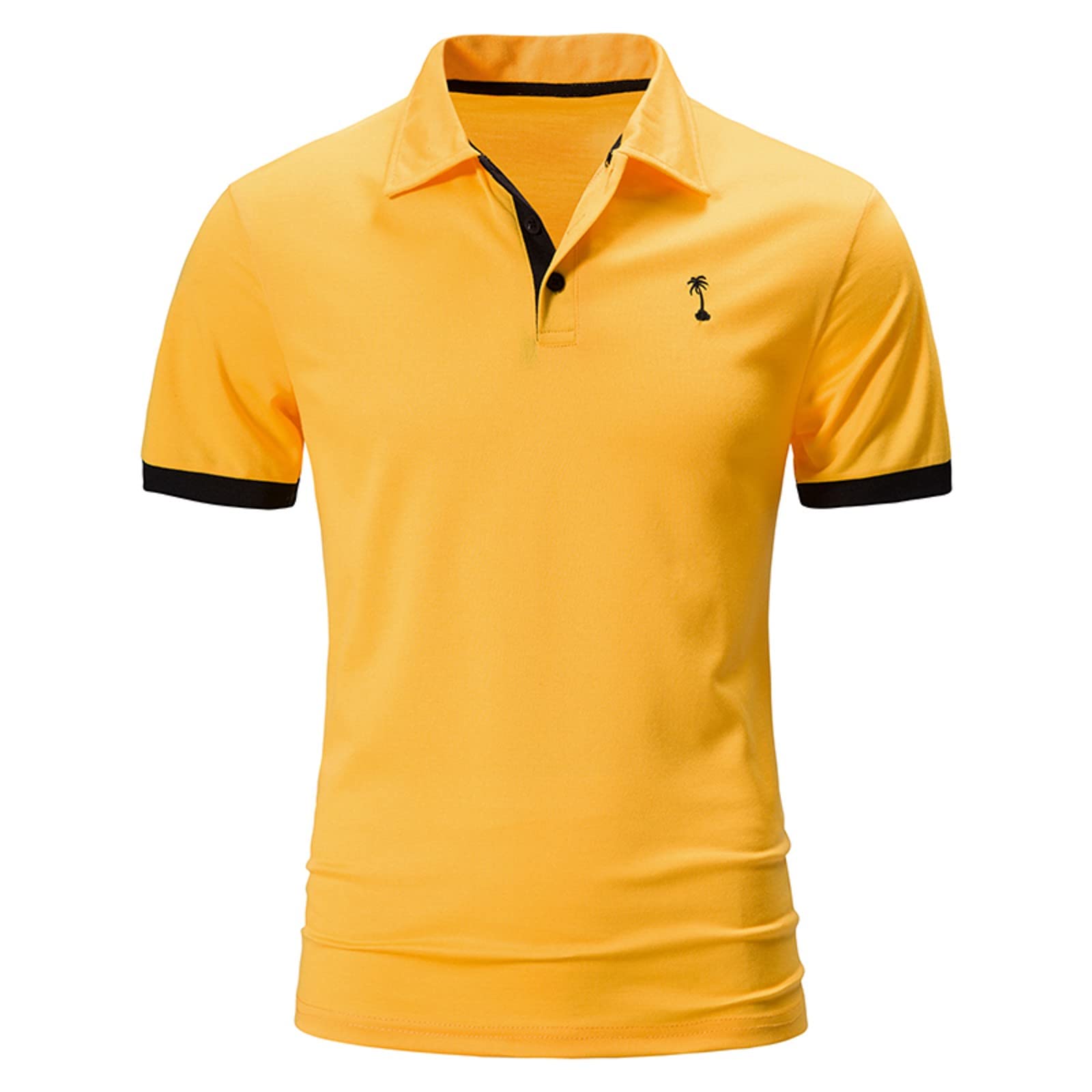 Men's Breathable Cotton Short Sleeve T-Shirt - Moisture Wicking Casual Top for Spring & Summer | Gym, Running, Outdoor Activities