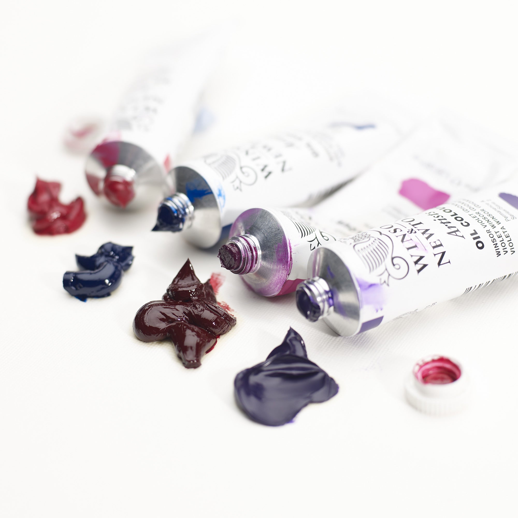 Professional Mars Violet Deep Oil Paint for Artists - High-Quality Pigment for Canvas Painting, Portraits & Fine Art Creations