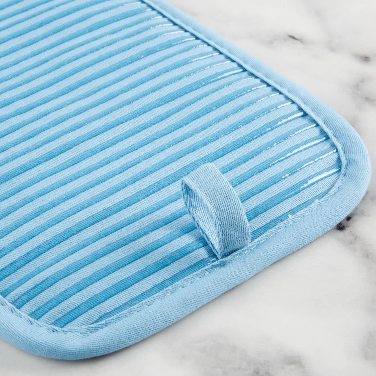 KitchenAid Heat Resistant Quilted Cotton Terry Cloth Oven Mitt & Pot Holder Set (16