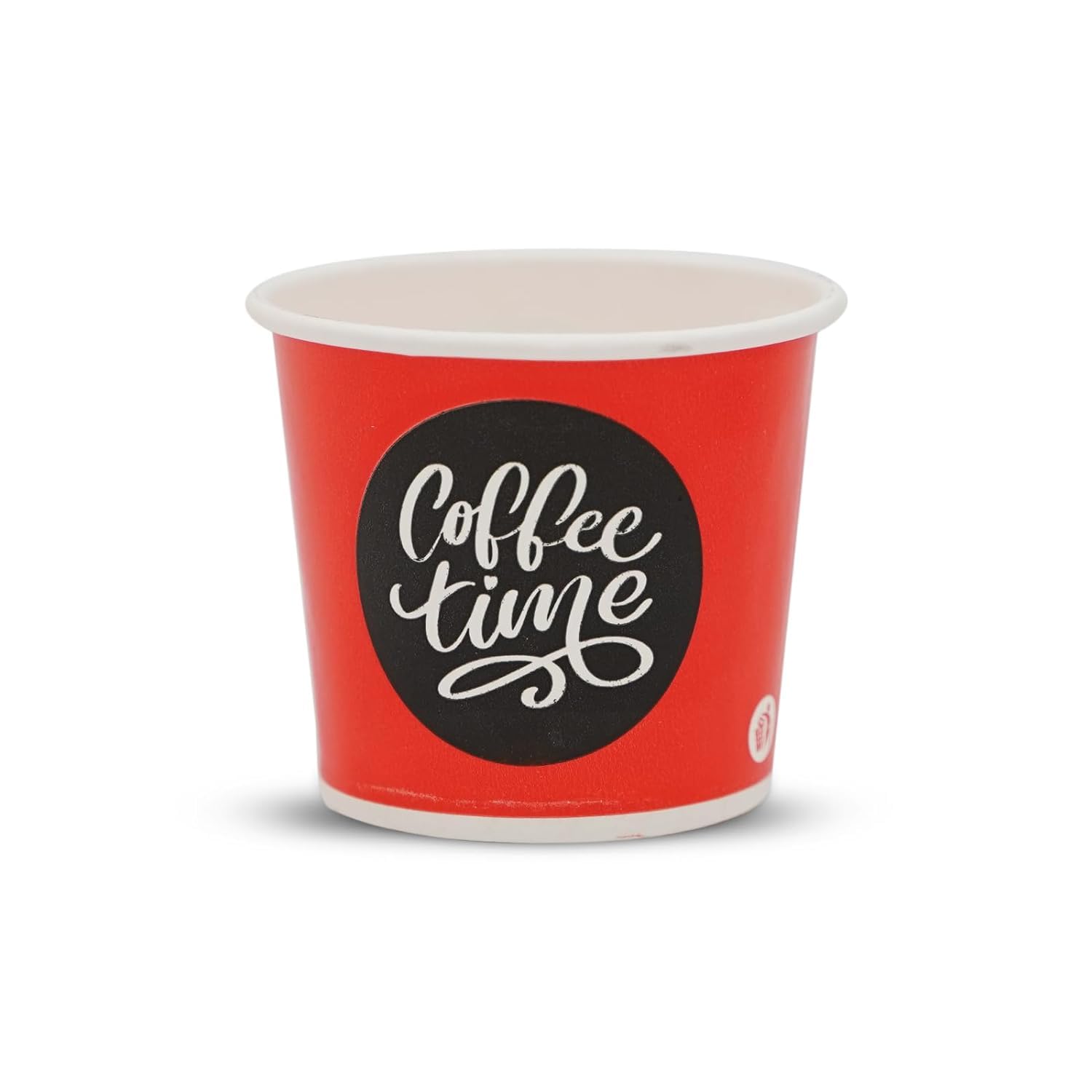 Eco-Friendly Disposable Paper Cups for Coffee & Tea - 80 Pack, 100ml (3.4oz) White Cups - Perfect for Office, Cafes, Parties & Events
