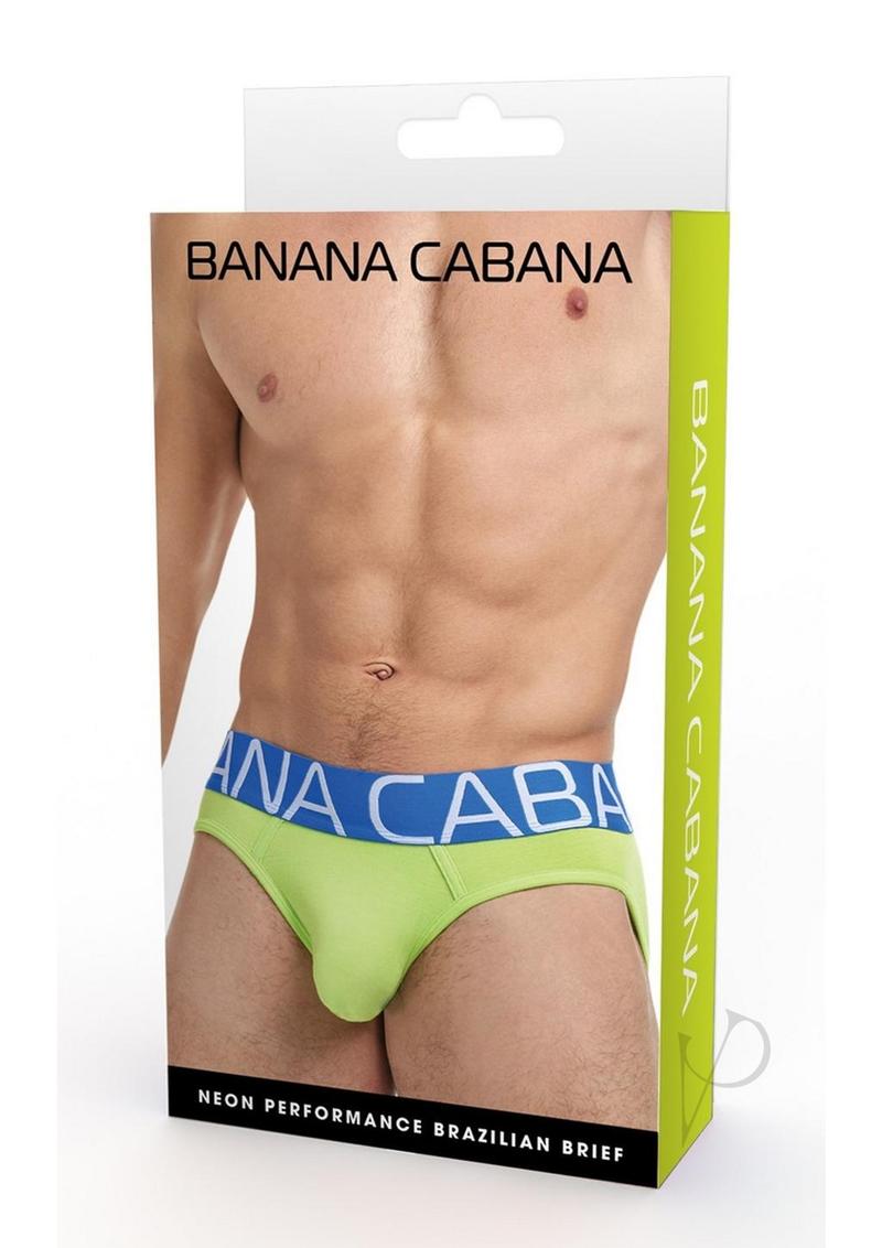 Banana Cabana Bikini Set - Medium/Large Size - Tropical Green Swimwear for Women - Perfect for Beach Vacation & Pool Party