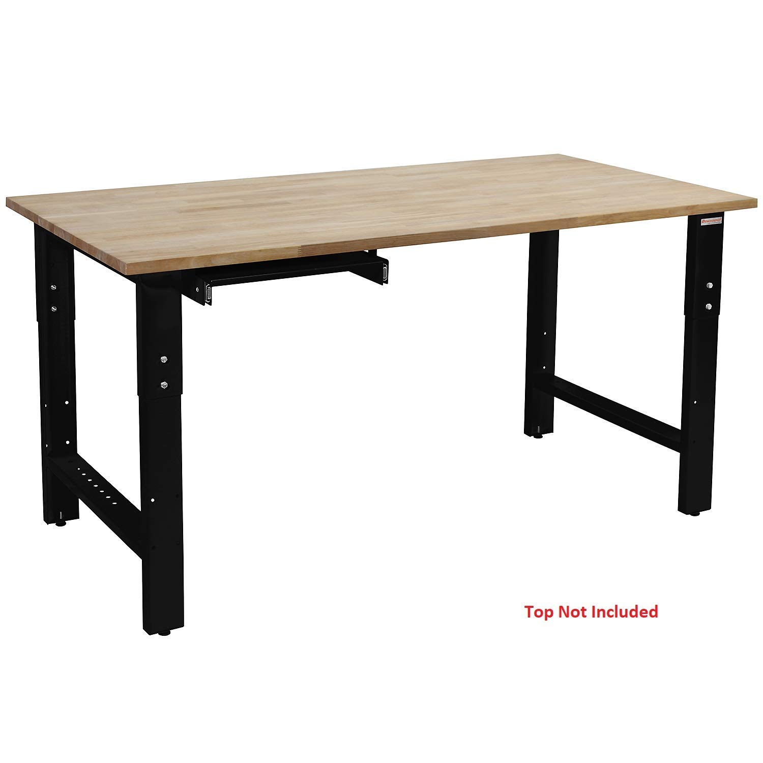 Heavy Duty Adjustable Garage Workbench Table Frame 26