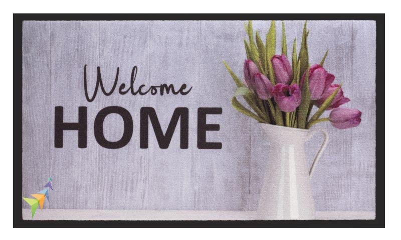 Welcome Home Tulips Mats