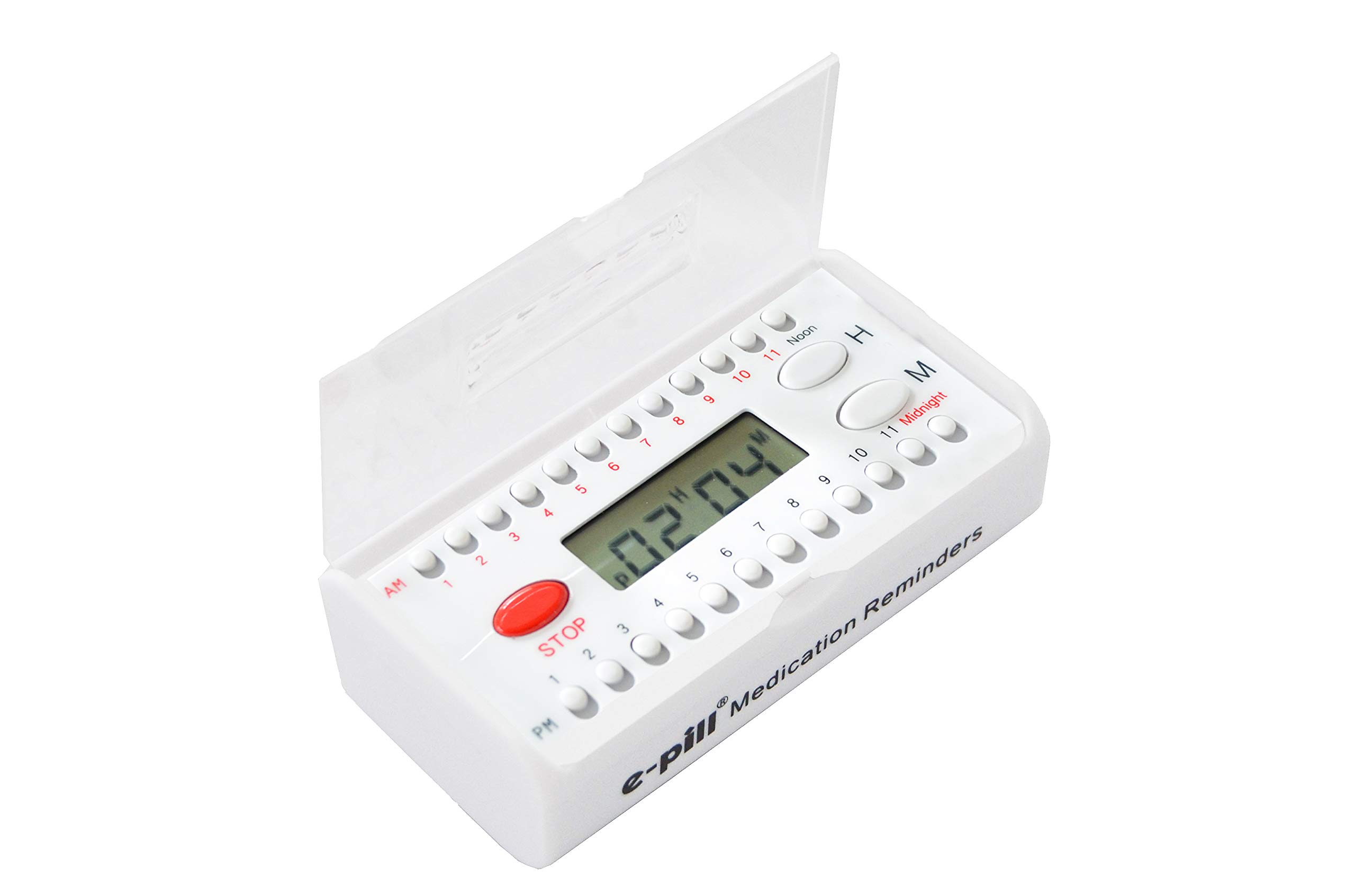 e-Pill 6 Alarm Pocket Timer - Vitamin & Medication Reminder with Loud Alarms - Easy to Set for Pills, Medicine & Daily Supplements - Perfect for Travel, Work & Home Use