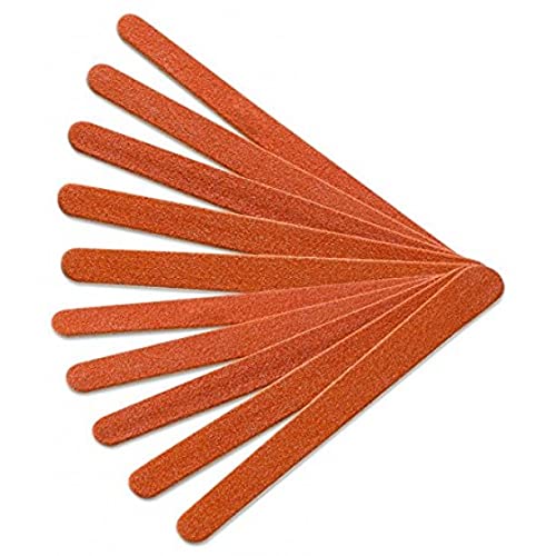 Shills Professional Disposable Nail Files 12-Piece Set - Coarse & Fine Grit Emery Boards for Manicure, Pedicure & Nail Care at Home or Salon