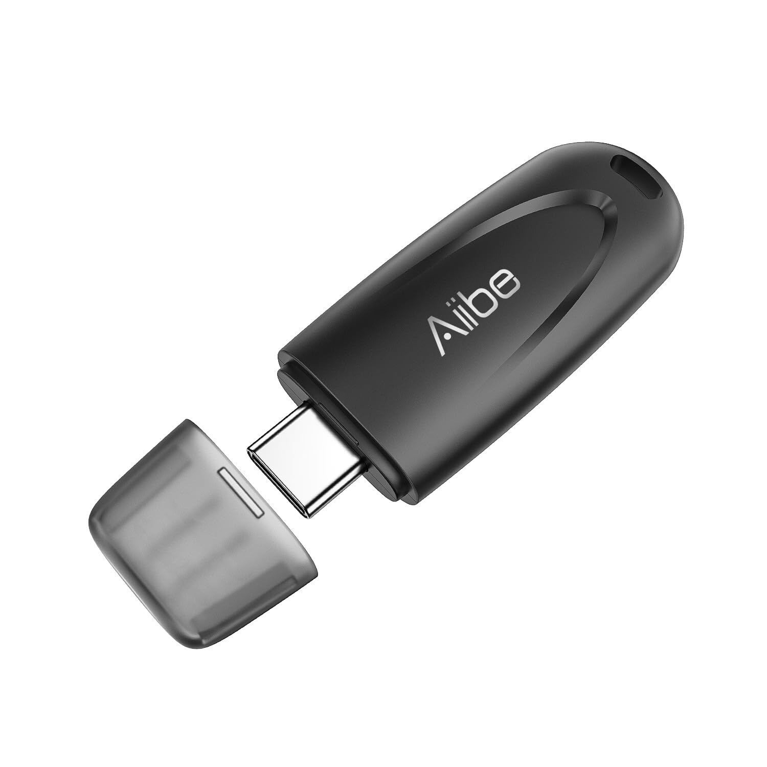 Aiibe 64GB USB C Flash Drive - High Speed 110MB/s USB 3.2 Gen 1 Thumb Drive - Memory Stick for Android Phones, MacBook, iPad, Laptop & USB C Devices - Perfect for File Transfer, Backup & Portable Storage (Black)