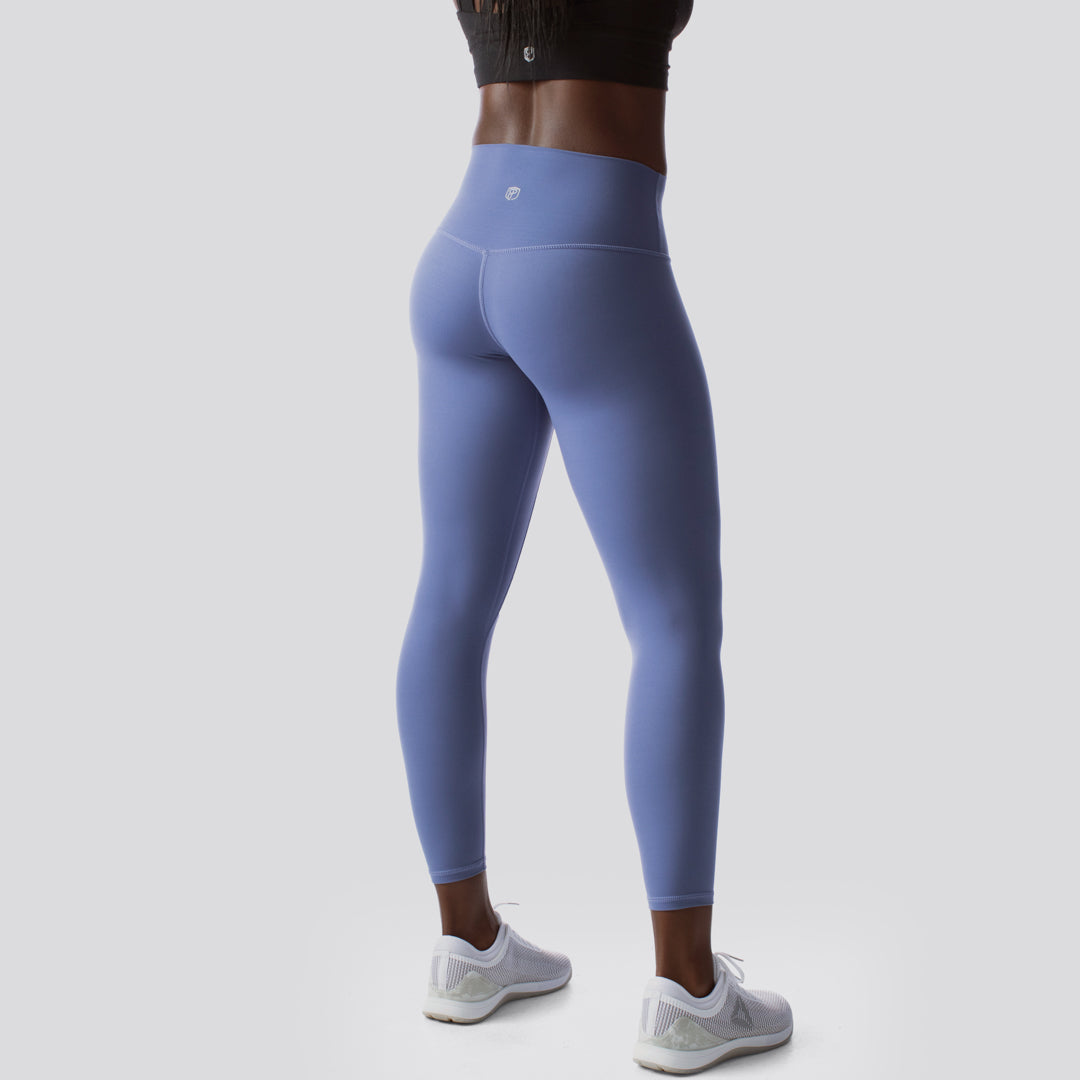 High Waist Yoga Leggings for Women - Inspire Legging (Indigo) - Perfect for Yoga, Gym, Running & Everyday Wear