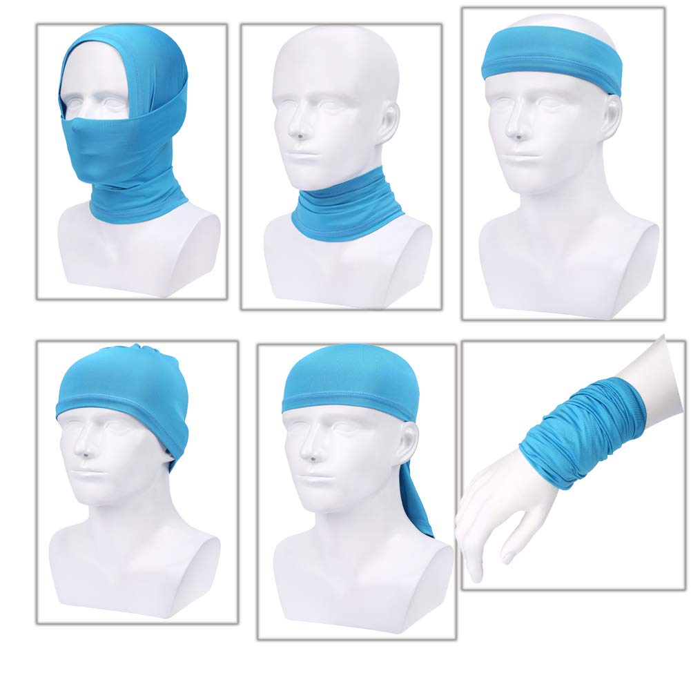 Breathable Cooling Neck Gaiter Face Mask - UPF 50+ Sun Protection, Moisture Wicking & UV Protection for Men Women - Perfect for Fishing, Cycling, Hiking, Running, Motorcycling & Outdoor Sports